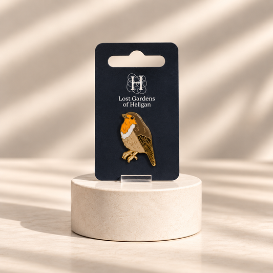 Heligan Robin Enamel Pin