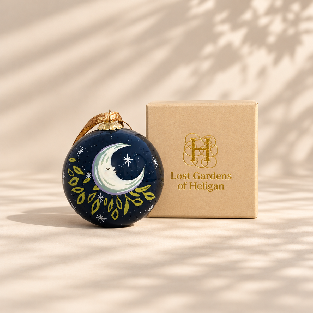 Moon Glass Bauble
