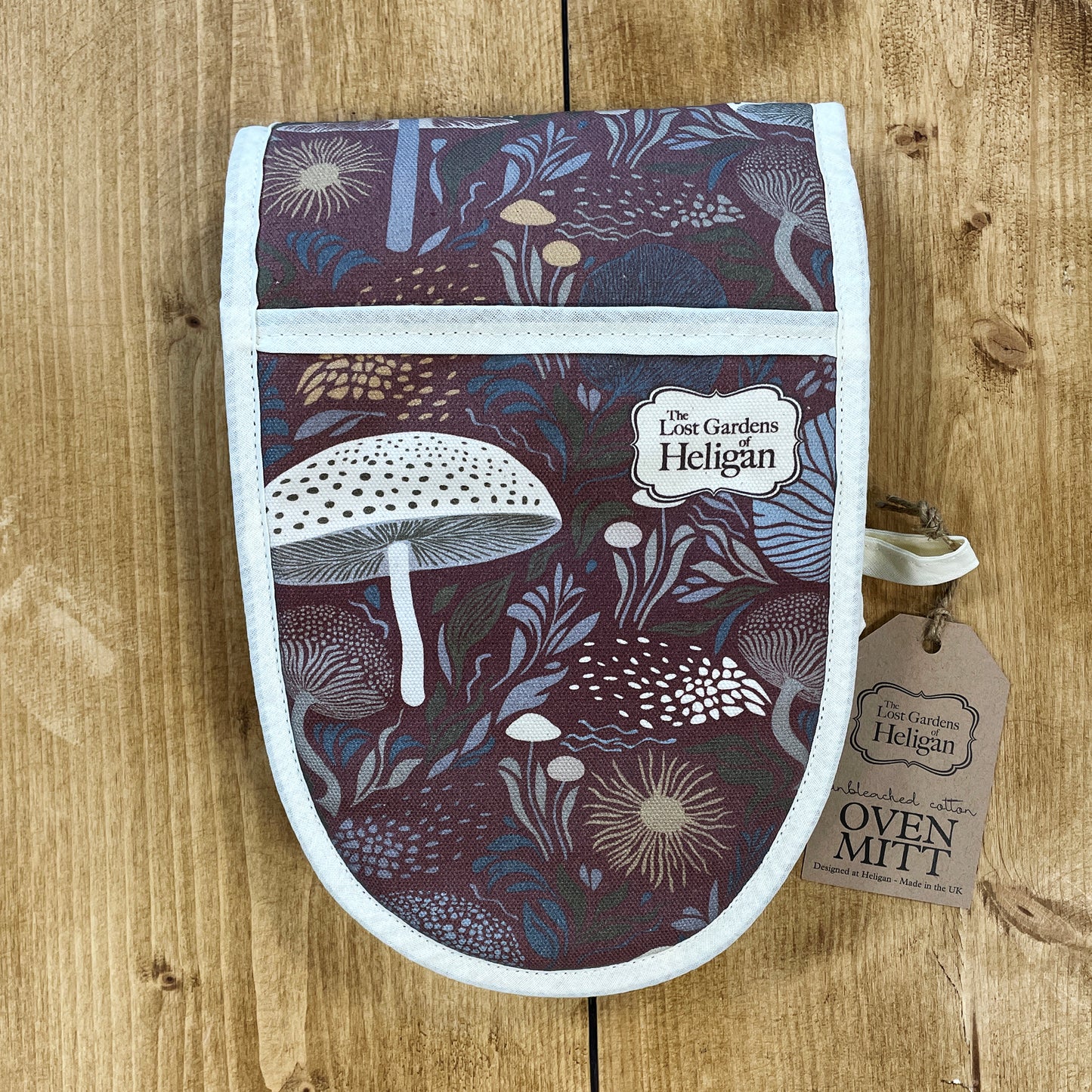 Heligan Mushroom Oven Mitt