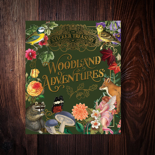 Sticker Treasury of Woodland Adventures