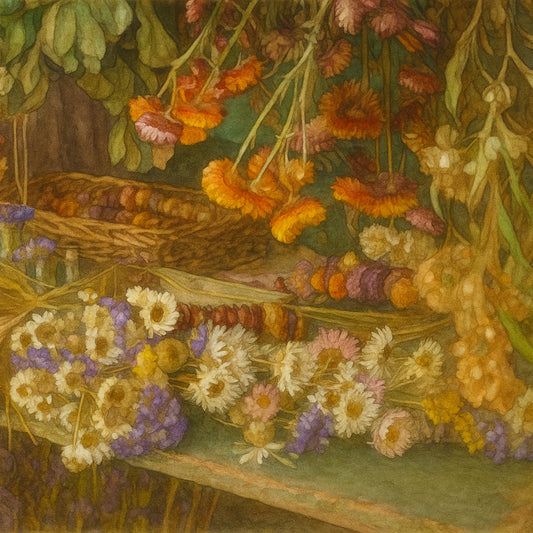 Dried Flower & Craft section