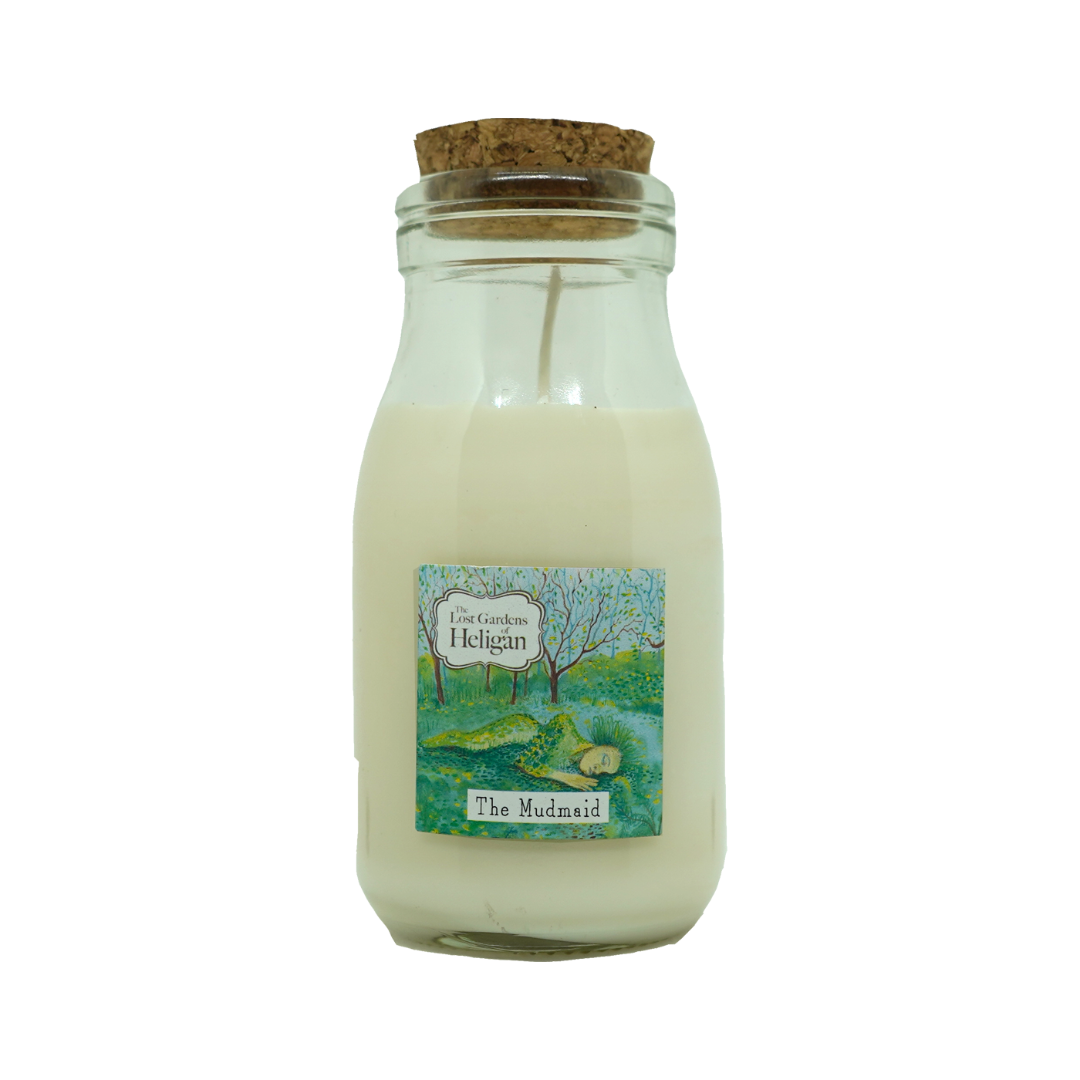 The Mud Maid Milk Bottle Candle