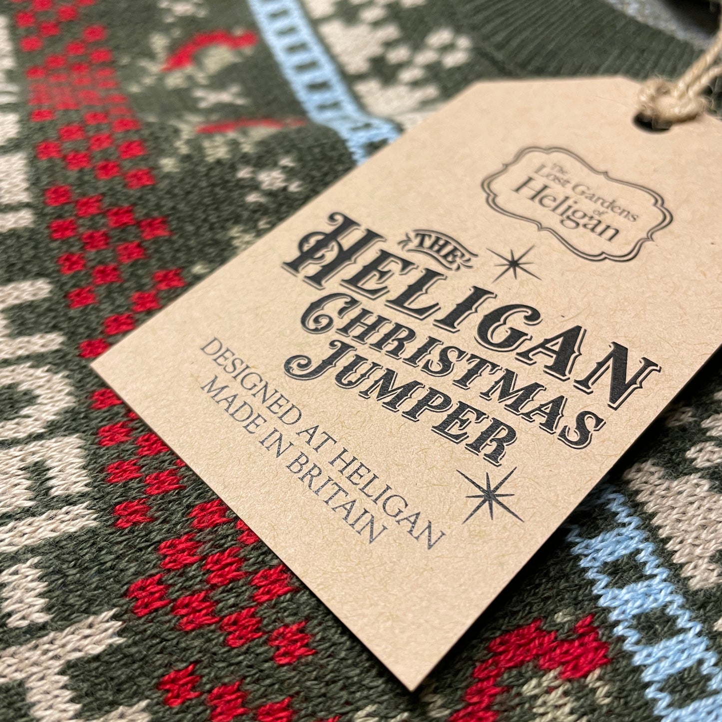 The Heligan Christmas Jumper