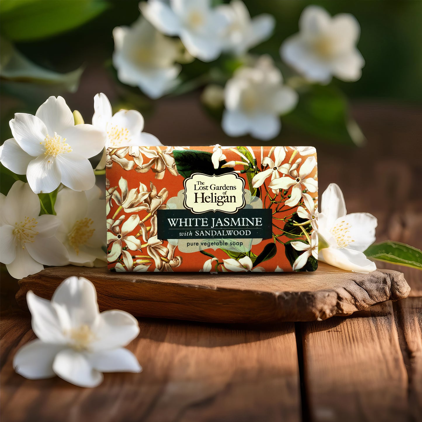 White Jasmine with Sandalwood Soap Bar